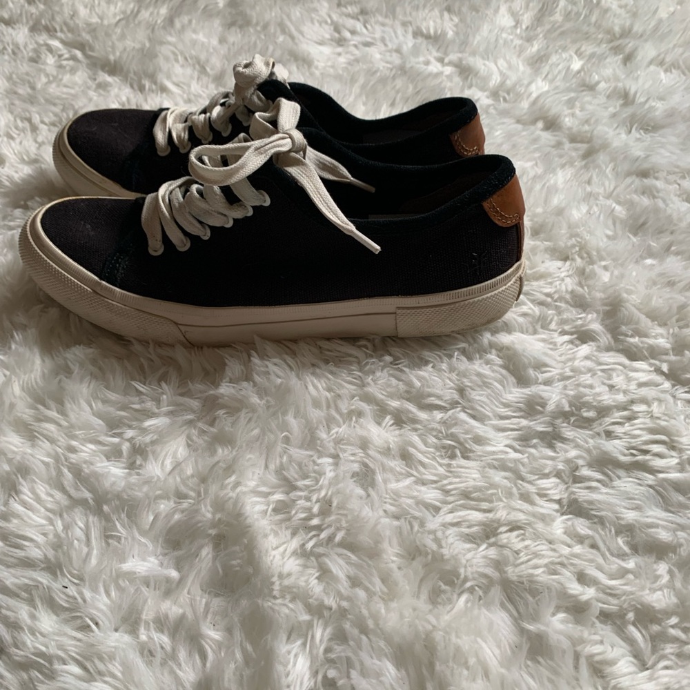 Frye canvas sneakers.
